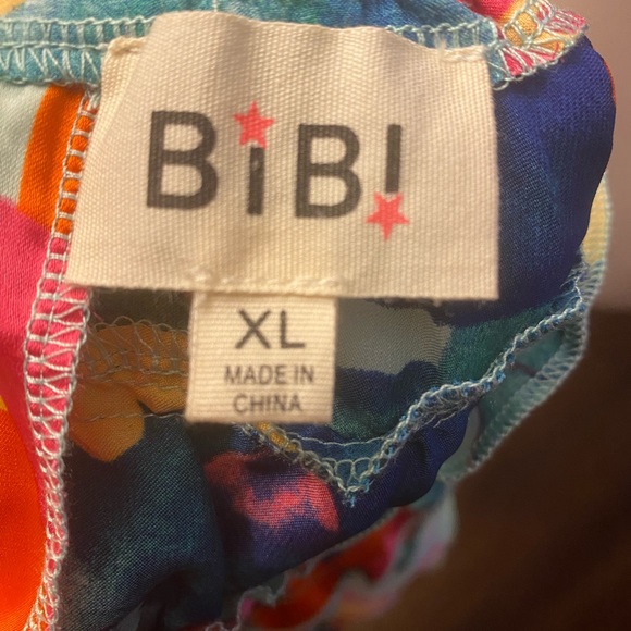 BiBi XL Ruffle Blouse NWOT - Picture 6 of 6